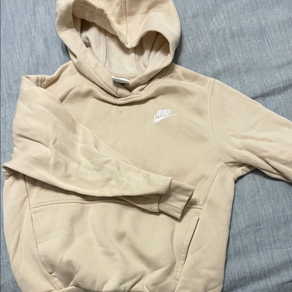 Nike Light Tan Hoodie